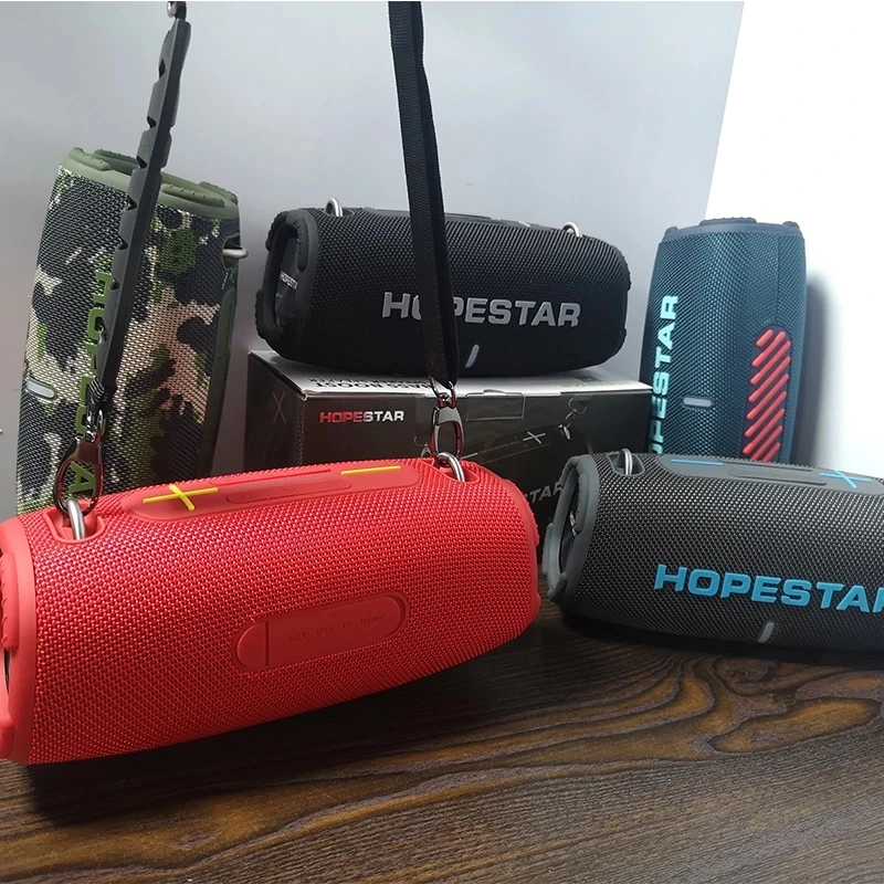 HOPESTAR H50 Wireless Outdoor Waterproof Subwoofer High Power 40W Portable Bluetooth Speaker TWS Stereo Speaker with TF/FM Radio - Image 6