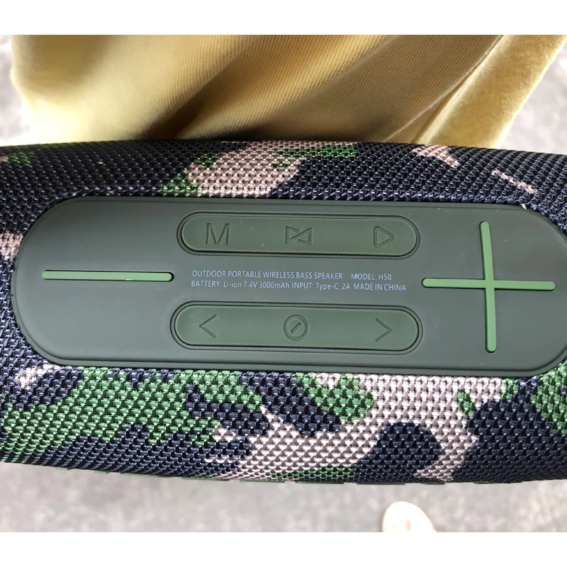 HOPESTAR H50 Wireless Outdoor Waterproof Subwoofer High Power 40W Portable Bluetooth Speaker TWS Stereo Speaker with TF/FM Radio - Image 5