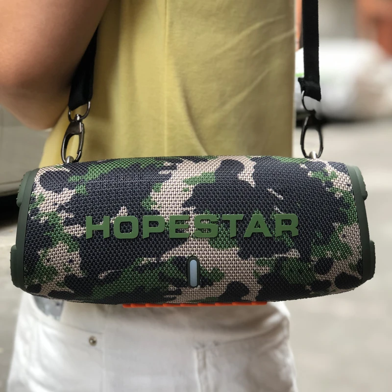 HOPESTAR H50 Wireless Outdoor Waterproof Subwoofer High Power 40W Portable Bluetooth Speaker TWS Stereo Speaker with TF/FM Radio - Image 2